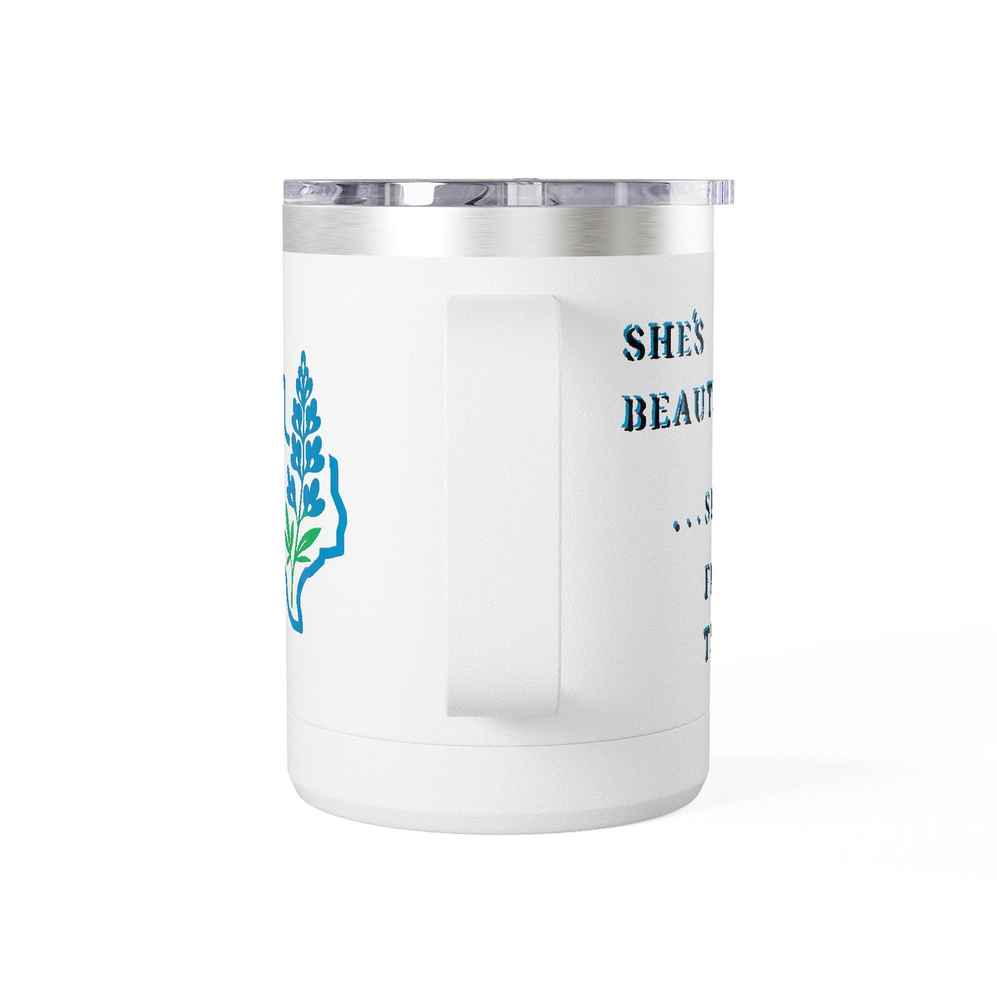 Texas Bluebonnet Coffee Mug Tumbler