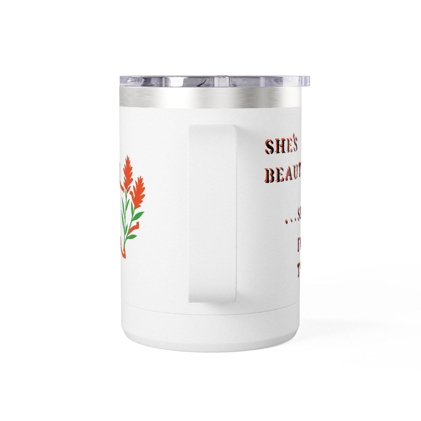 Texas Indian Paintbrush Coffee Mug Tumbler