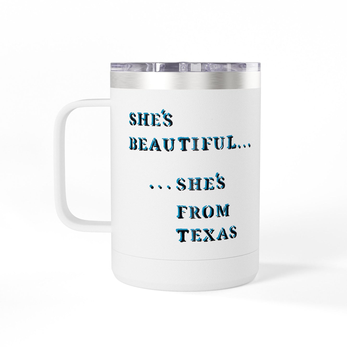 Texas Bluebonnet Coffee Mug Tumbler