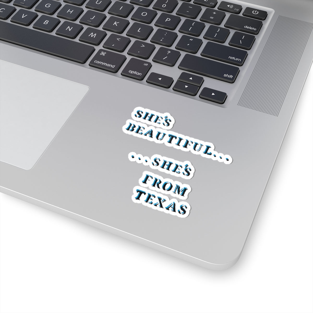 Texas Beauty Sticker/Yellow