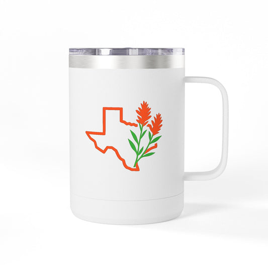 Texas Indian Paintbrush Coffee Mug Tumbler