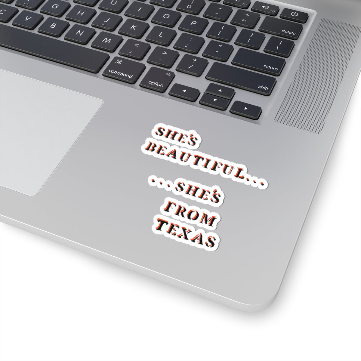 Texas Beauty Sticker/Red