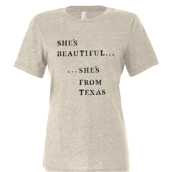 Solid Natural Triblend - FRONT